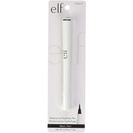 E.L.F Waterproof Eyeliner Pen BLACK 21651 eye liner elf liquid - Health & Beauty:Makeup:Eyes:Eyeliner