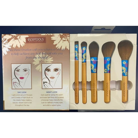 ECOTOOLS Lovely Looks Five Piece Makeup Brush Set NEW eco tools 1253B - Health & Beauty:Makeup:Makeup Tools & Accessories:Brushes