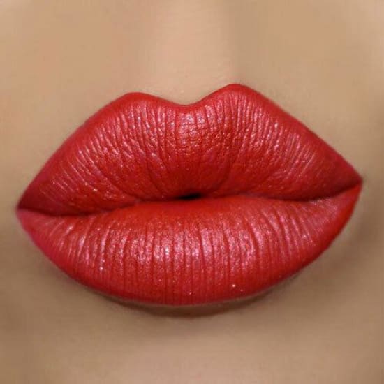 GERARD COSMETICS Metal Matte Liquid Lipstick CHERRY BOMB metallic red - Health & Beauty:Makeup:Lips:Lipstick