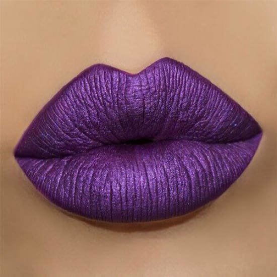 GERARD COSMETICS Metal Matte Liquid Lipstick GRAPE CRUSH metallic purple - Health & Beauty:Makeup:Lips:Lipstick