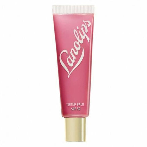 LANOLIPS Tinted Lip Balm RHUBARB 12.5g SPF30 For Dry Lips Lanolin hydrating - Health & Beauty:Skin Care:Lip Balm & Treatments