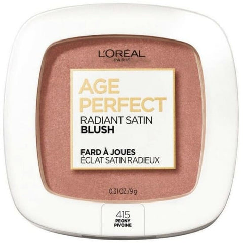 LOREAL Age Perfect Radiant Satin Blush CHOOSE YOUR COLOUR New - Peony 415 - Health & Beauty:Makeup:Face:Blush