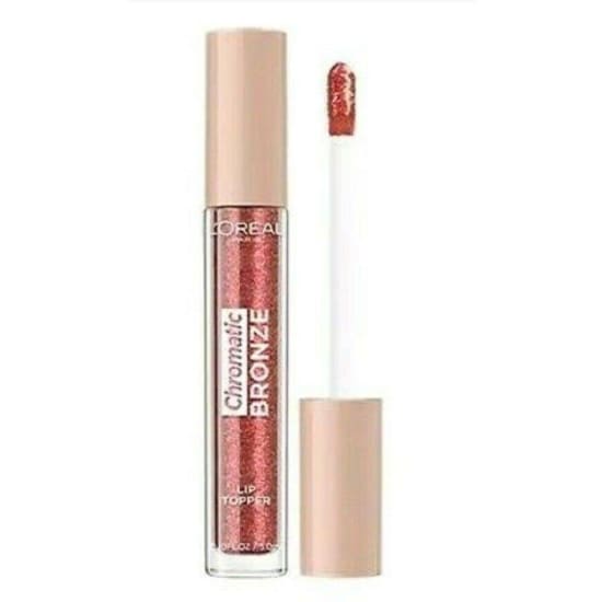 LOREAL Chromatic Bronze Lip Topper Gloss CHOOSE YOUR COLOUR New lipgloss - 01 Copper Bay - Health & Beauty:Makeup:Lips:Lipstick