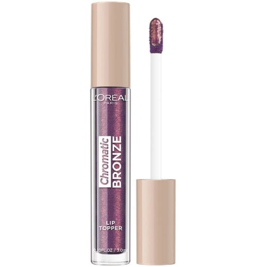 LOREAL Chromatic Bronze Lip Topper Gloss CHOOSE YOUR COLOUR New lipgloss - 03 Purple Fizz - Health & Beauty:Makeup:Lips:Lipstick