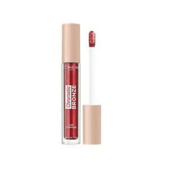 LOREAL Chromatic Bronze Lip Topper Gloss CHOOSE YOUR COLOUR New lipgloss - 04 Red Tonic - Health & Beauty:Makeup:Lips:Lipstick