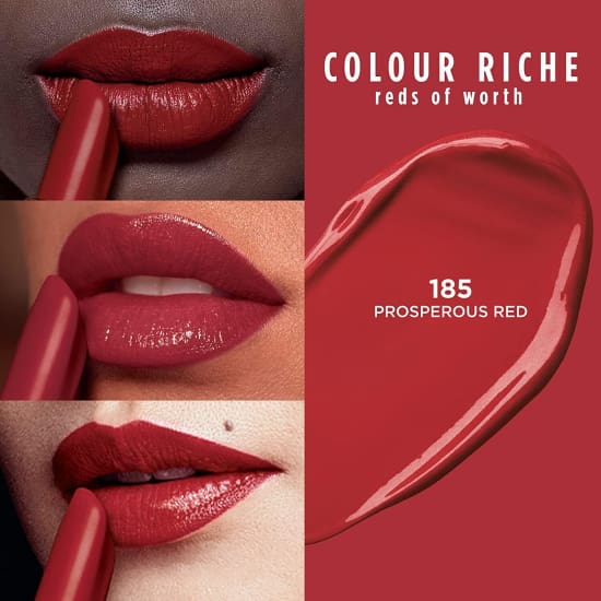 LOREAL Colour Riche The Reds Lipstick CHOOSE YOUR COLOUR red - Prosperous Red 185 - Health & Beauty:Makeup:Lips:Lipstick