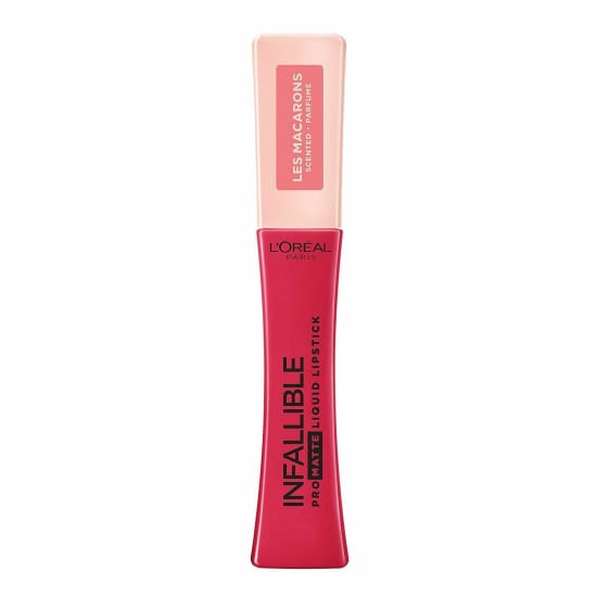 LOREAL Infallible Pro Matte Les Macarons Scented Liquid Lipstick CHOOSE COLOUR - Framboise Frenzy 828 - Health & Beauty:Makeup:Lips:Lipstick