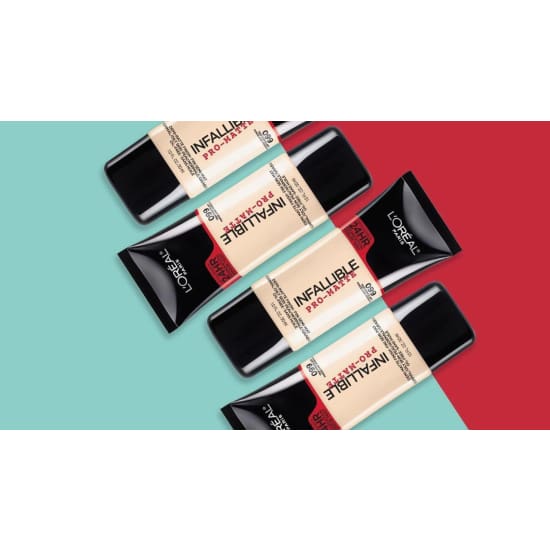 LOREAL Infallible Pro-Matte Liquid Longwear Foundation CHOOSE YOUR COLOUR 30mL - Health & Beauty:Makeup:Face:Foundation