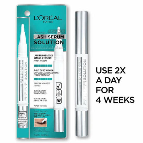 LOREAL Lash Serum Solution for denser thicker lashes NEW IN BOX - Health & Beauty:Makeup:Eyes:Mascara
