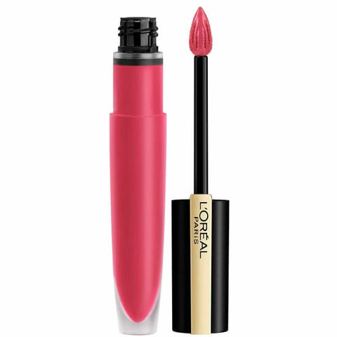 LOREAL Rouge Signature Lip Stain Liquid Lipstick I DECIDE 438 NEW matte ink - Health & Beauty:Makeup:Lips:Lipstick