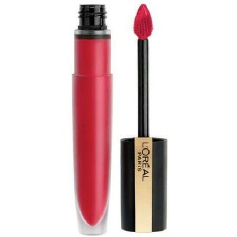 LOREAL Rouge Signature Lip Stain Liquid Lipstick I REPRESENT 424 NEW matte ink - Health & Beauty:Makeup:Lips:Lipstick