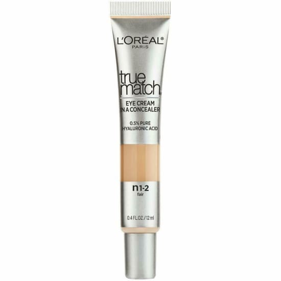 LOREAL True Match Eye Cream in a Concealer CHOOSE COLOUR dark circles puffiness - Fair n 1-2 - Health & Beauty:Makeup:Face:Concealer