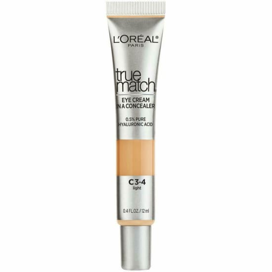 LOREAL True Match Eye Cream in a Concealer CHOOSE COLOUR dark circles puffiness - Light c 3-4 - Health & Beauty:Makeup:Face:Concealer