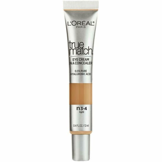 LOREAL True Match Eye Cream in a Concealer CHOOSE COLOUR dark circles puffiness - Light n 3-4 - Health & Beauty:Makeup:Face:Concealer