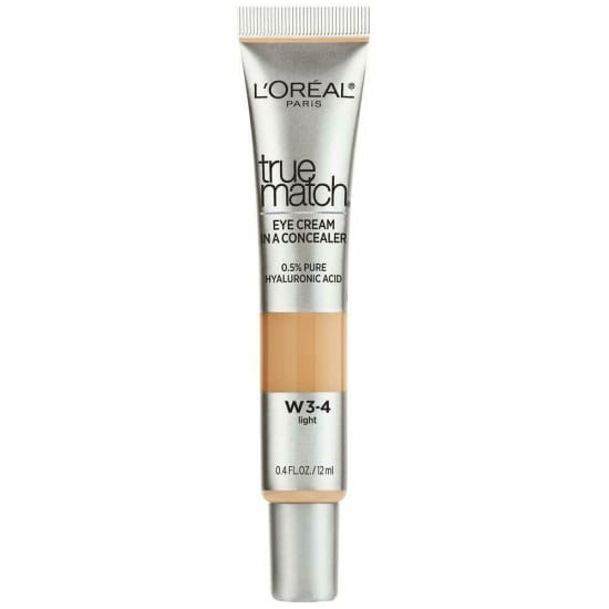 LOREAL True Match Eye Cream in a Concealer CHOOSE COLOUR dark circles puffiness - Light W 3-4 - Health & Beauty:Makeup:Face:Concealer