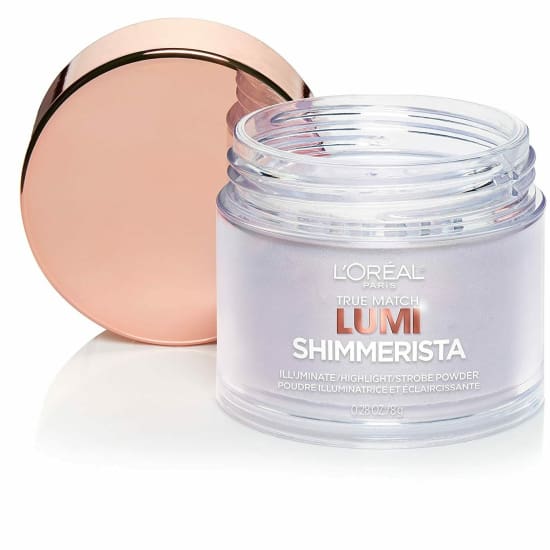 LOREAL True Match Lumi Shimmerista Illuminate Highlight Strobe Powder MOONLIGHT - Health & Beauty:Makeup:Face:Bronzer Contour & Highlighter