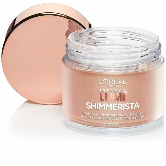 LOREAL True Match Lumi Shimmerista Illuminate Highlight Strobe Powder SUNLIGHT - Health & Beauty:Makeup:Face:Bronzer Contour & Highlighter