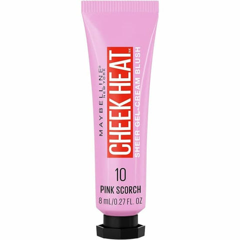 MAYBELLINE Cheek Heat Sheer Gel Cream Blush CHOOSE YOUR COLOUR New - Pink Scorch 10 - Health & Beauty:Makeup:Face:Blush