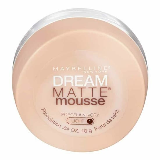 MAYBELLINE Dream Matte Mousse Foundation Makeup CHOOSE YOUR COLOUR New - Porcelain Ivory Light 1 - Health & Beauty:Makeup:Face:Foundation