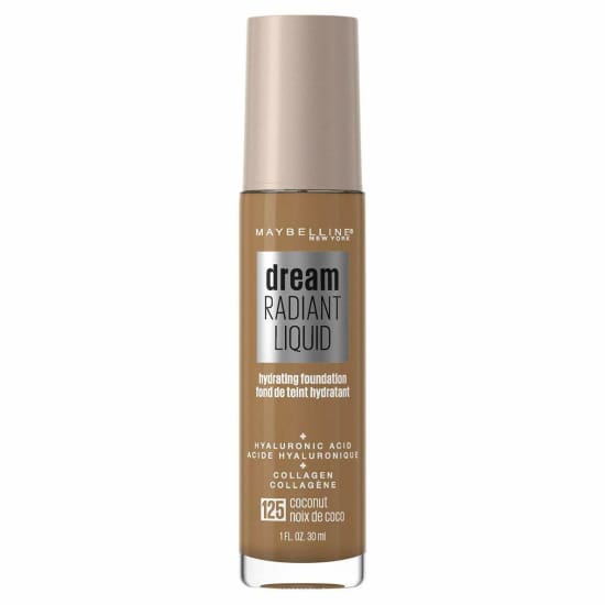 MAYBELLINE Dream Radiant Liquid Hydrating Foundation CHOOSE YOUR COLOUR New - 125 Coconut - Health & Beauty:Makeup:Face:Foundation