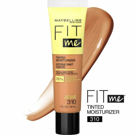 MAYBELLINE Fit Me tinted moisturiser CHOOSE COLOUR moisturizer - 310 - Health & Beauty:Skin Care:Moisturisers