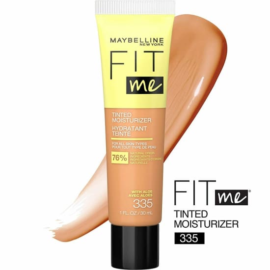 MAYBELLINE Fit Me tinted moisturiser CHOOSE COLOUR moisturizer - 335 - Health & Beauty:Skin Care:Moisturisers