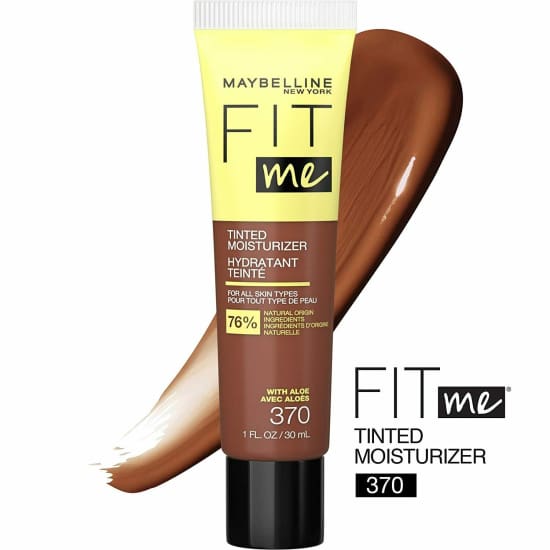 MAYBELLINE Fit Me tinted moisturiser CHOOSE COLOUR moisturizer - 370 - Health & Beauty:Skin Care:Moisturisers