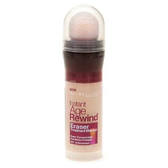 MAYBELLINE Instant Age Rewind Eraser Makeup Foundation CHOOSE YOUR COLOUR - Creamy Ivory 120 - Health & Beauty:Makeup:Face:Foundation