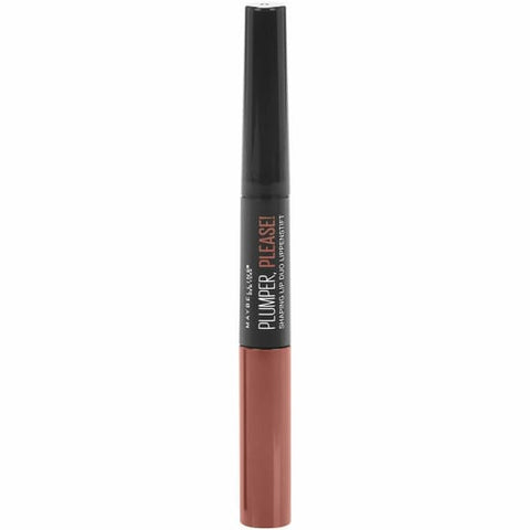 MAYBELLINE Plumper Please! Shaping Lip Duo CLOSE-UP 205 lipstick liner lipliner - Health & Beauty:Makeup:Lips:Lipstick