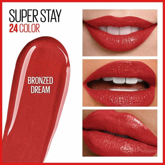 MAYBELLINE SuperStay 24HR 2-step Lipcolor BRONZED DREAM 920 liquid lipstick - Health & Beauty:Makeup:Lips:Lipstick