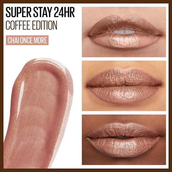 MAYBELLINE SuperStay 24HR 2-step Lipcolor CHAI ONCE MORE 325 liquid lipstick - Health & Beauty:Makeup:Lips:Lipstick