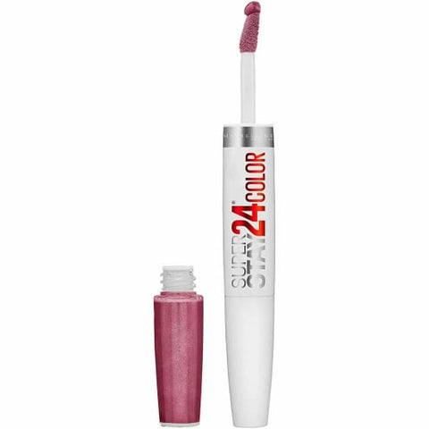 MAYBELLINE SuperStay 24HR 2-step Lipcolor FROZEN ROSE 315 liquid lipstick - Health & Beauty:Makeup:Lips:Lipstick