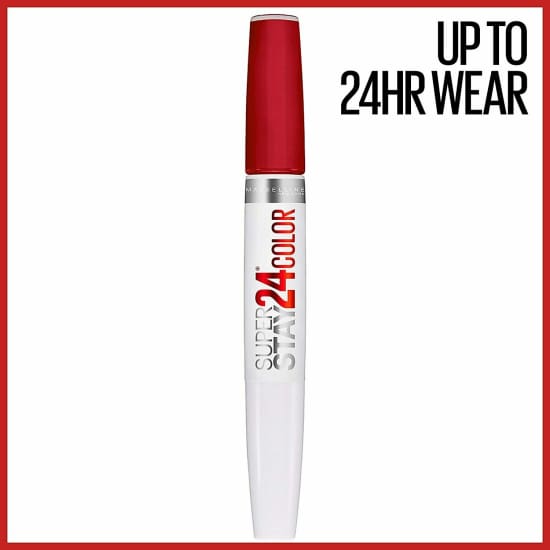 MAYBELLINE SuperStay 24HR 2-step Lipcolor OPTIC RUBY 310 liquid lipstick - Health & Beauty:Makeup:Lips:Lipstick
