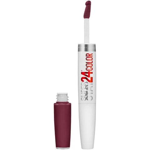 MAYBELLINE SuperStay 24HR 2-step MERLOT ARMOUR 265 Lipcolor liquid lipstick - Health & Beauty:Makeup:Lips:Lipstick