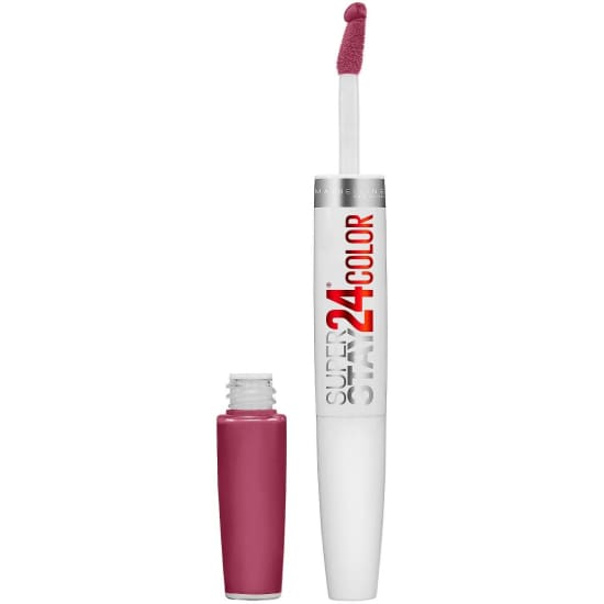 MAYBELLINE SuperStay 24HR 2-step RELENTLESS RUBY 255 Lipcolor liquid lipstick - Health & Beauty:Makeup:Lips:Lipstick