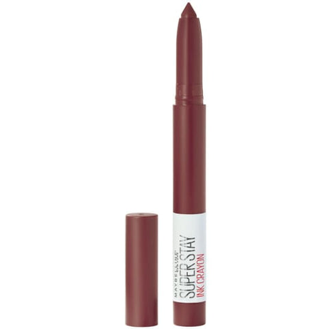 MAYBELLINE Superstay Ink Crayon Lipstick CHOOSE YOUR COLOUR matte longwear - 05 Live On The Edge - Health & Beauty:Makeup:Lips:Lipstick