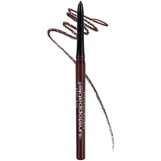 MAYBELLINE Unstoppable Eye Liner Pencil CINNABAR 704 eyeliner brown retractable - Health & Beauty:Makeup:Eyes:Eyeliner