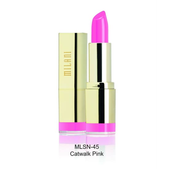 MILANI Color Statement Lipstick CHOOSE YOUR COLOUR new colour - Catwalk Pink 45 - Health & Beauty:Makeup:Lips:Lipstick