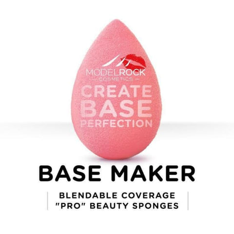 MODELROCK Base Maker - Blendable Coverage Pro Beauty Sponge 1pk ICED PINK - Health & Beauty:Makeup:Makeup Tools & Accessories:Sponges 