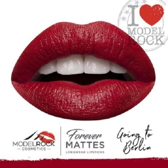 MODELROCK Cosmetics Forever Mattes Longwear Lipstick GOING TO BERLIN model rock - Health & Beauty:Makeup:Lips:Lipstick