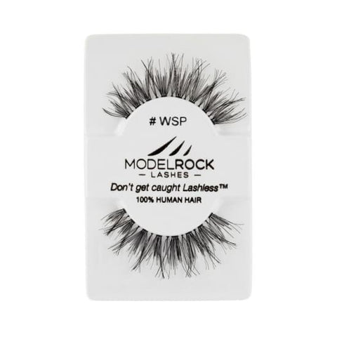 MODELROCK LASHES Kit Ready False Eyelashes #WSP eye lashes natural hair wispies - Health & Beauty:Makeup:Eyes:Eyelash Extensions