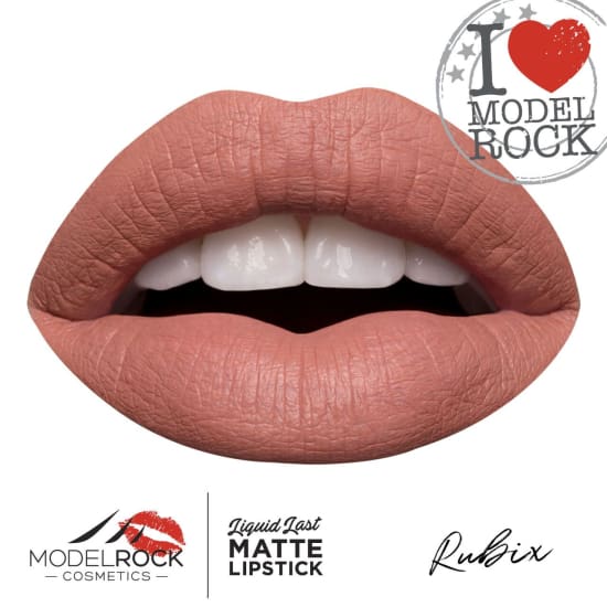 MODELROCK Liquid Last Lipstick RUBIX model rock last Vegan lipcolour new - Health & Beauty:Makeup:Lips:Lipstick