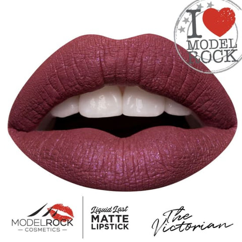 MODELROCK Liquid Last Lipstick THE VICTORIAN model rock last Vegan lipcolour new - Health & Beauty:Makeup:Lips:Lipstick