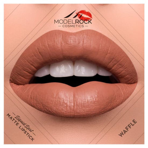 MODELROCK Liquid Last Lipstick WAFFLE model rock last Vegan lipcolour new - Health & Beauty:Makeup:Lips:Lipstick