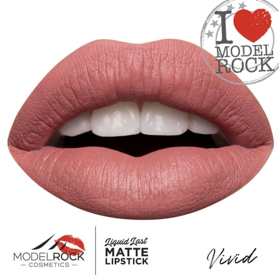 MODELROCK Liquid Last Matte Lipstick VIVID model rock last Vegan lipcolour new - Health & Beauty:Makeup:Lips:Lipstick