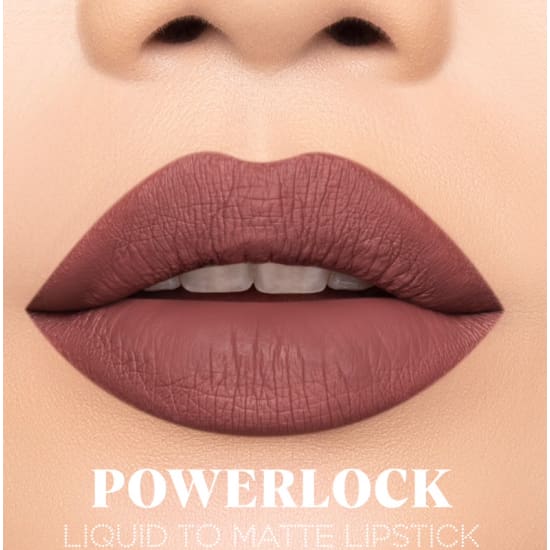 MODELROCK Powerlock Liquid to Matte Lipstick CHOC LAVA model rock Vegan - Health & Beauty:Makeup:Lips:Lipstick