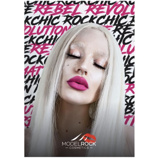 MODELROCK Rock Chic Matte Liquid Lipstick BAMBI model rock lipcolour Vegan - Health & Beauty:Makeup:Lips:Lipstick