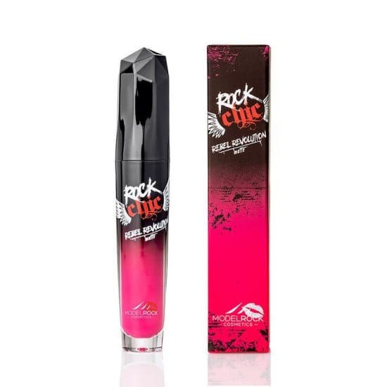 MODELROCK Rock Chic Matte Liquid Lipstick BAMBI model rock lipcolour Vegan - Health & Beauty:Makeup:Lips:Lipstick
