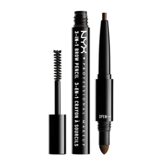 NYX 3 in 1 Brow Pencil CHOOSE COLOUR eyebrow eye - Health & Beauty:Makeup:Eyes:Eyebrow Liner & Definition