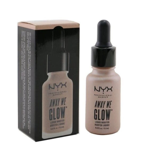 NYX Away We Glow Liquid Booster Highlighter Illuminator GLAZED DONUTS AWGLB02 - Health & Beauty:Makeup:Face:Bronzer Contour & Highlighter